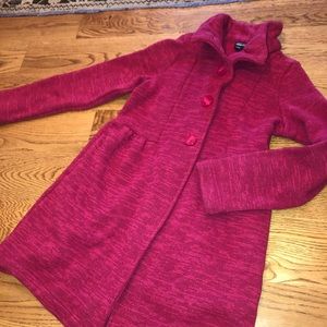 Patagonia Better Sweater jacket trench girls XL 14